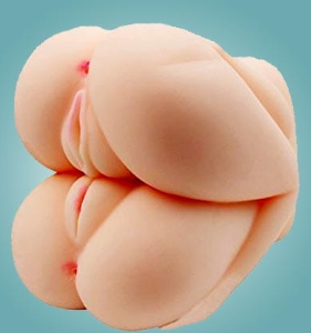 3p Love Double Ass & Vagina Masturbator