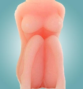 Alone Girl Silicone Pussy Masturbator