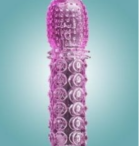 Clear Crystal Penis Sleeve