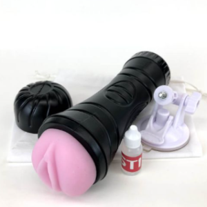 PUSSY TOY Soft Pink w Fixed sucker