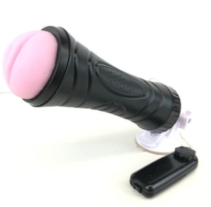 PUSSY TOY Soft Pink w Sucker Vibe
