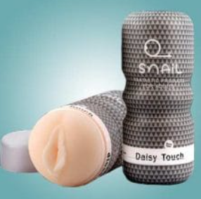 Xsentual Snail Daisy Touch FlashLights Male Masturbator