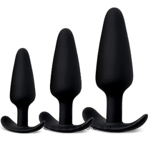 Anchor Play 3-Piece Wearable Anal Plug Set