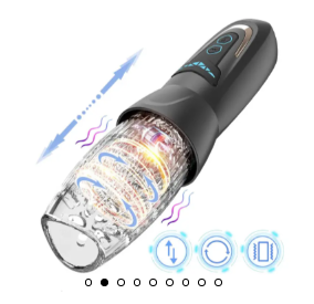 Cyclone Master Telescopic Rotating Thrusting Automatic Masturbator