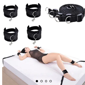 Deluxe Bed Restraint Bondage Set