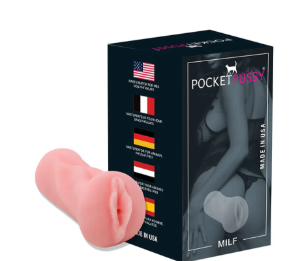 MILF Pocket Pussy for Men (Free Lube Included)