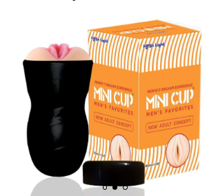Mini cup Masturbator for men (4.5inches) get free lube