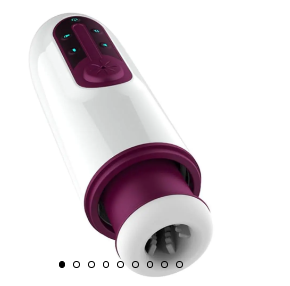 Pleasure Pulse Auto Heating Telescopic Fleshlight