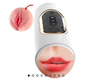 Vibe Pleasure Dual Mouth & Vagina Vibrating Fleshlight