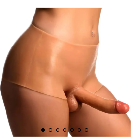 Wear & Ride Wearable Strap-On Silicone Panty Dildo